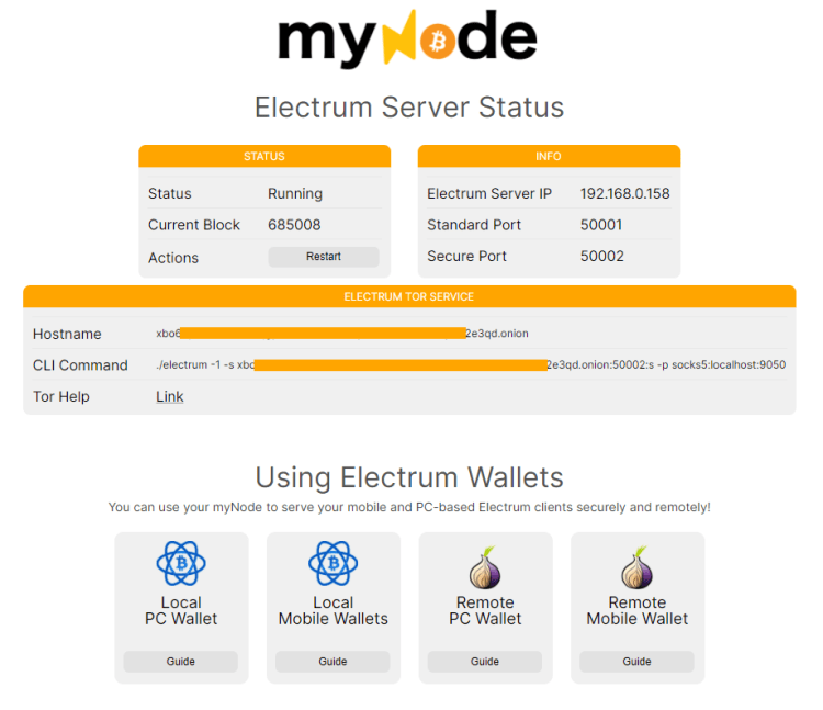 MyNode Community Edition