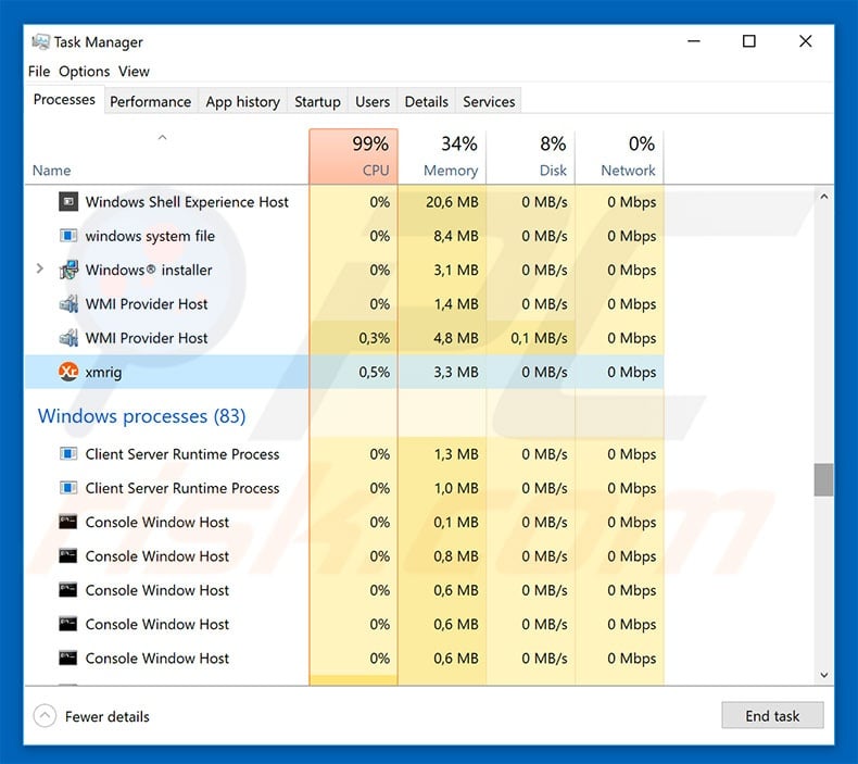 How to remove a cointime.funnMiner Miner Infection