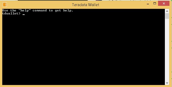 Using Teradata Wallet in a Teradata PT Job - Parallel Transporter