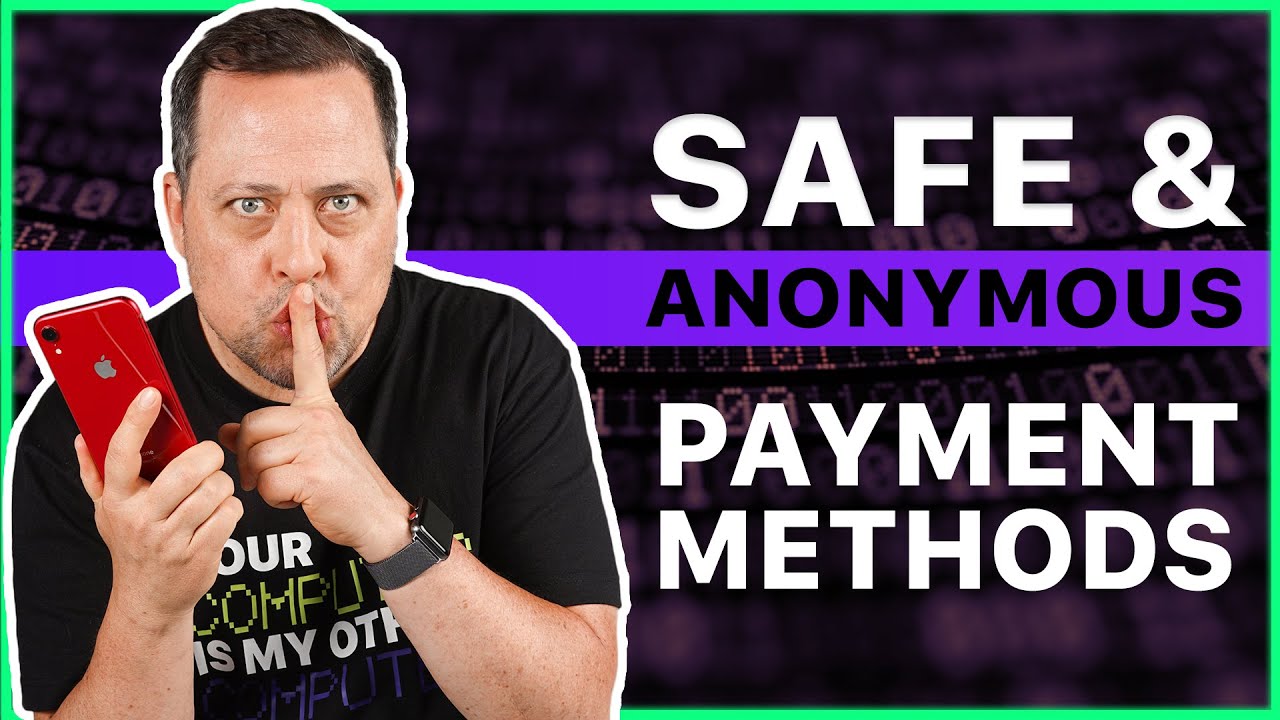 Safe and anonymous online payment methods