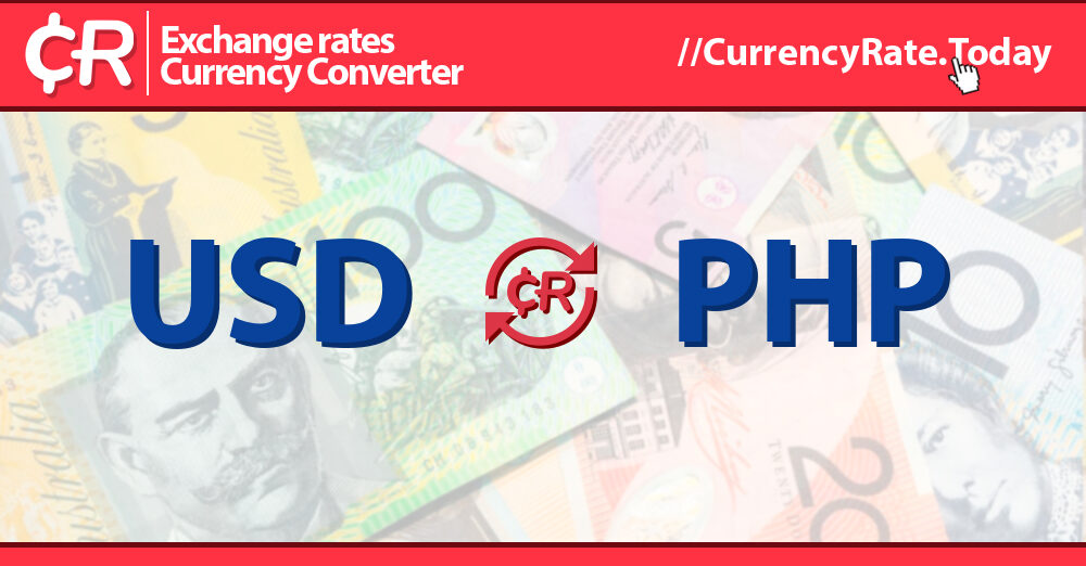 Philippine Peso to US Dollar, PHP to USD Currency Converter