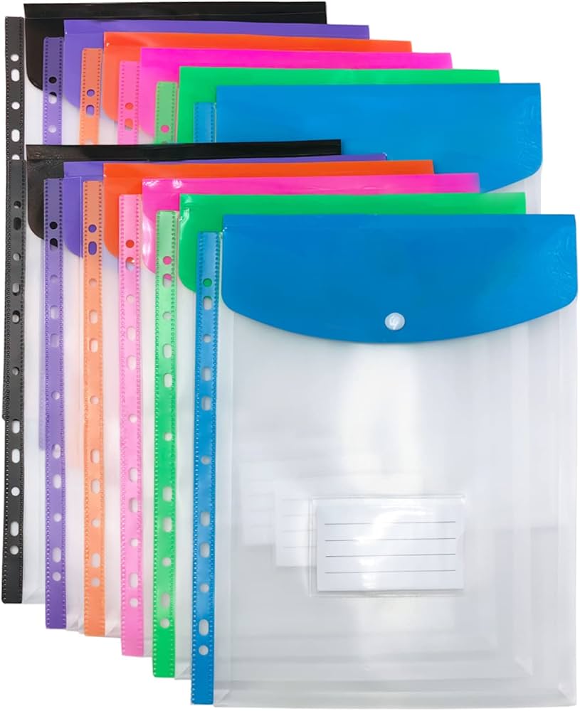 Wholesale a4 punched pockets For Holding Diverse File Sizes - cointime.fun