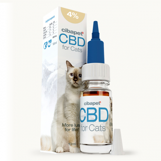 CBD Oil for Cats 4 Organic, 10 ml - VETRIHEMP - VitalAbo Online Shop UK