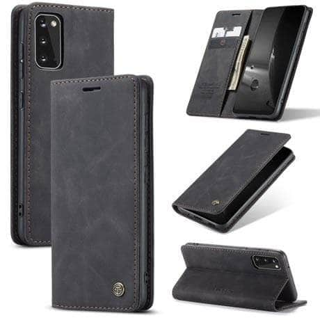 Samsung Galaxy S20 Wallet Case Black