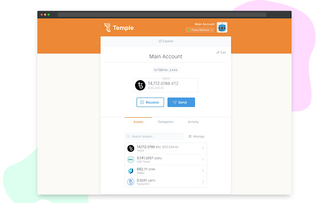 Temple - Tezos Wallet