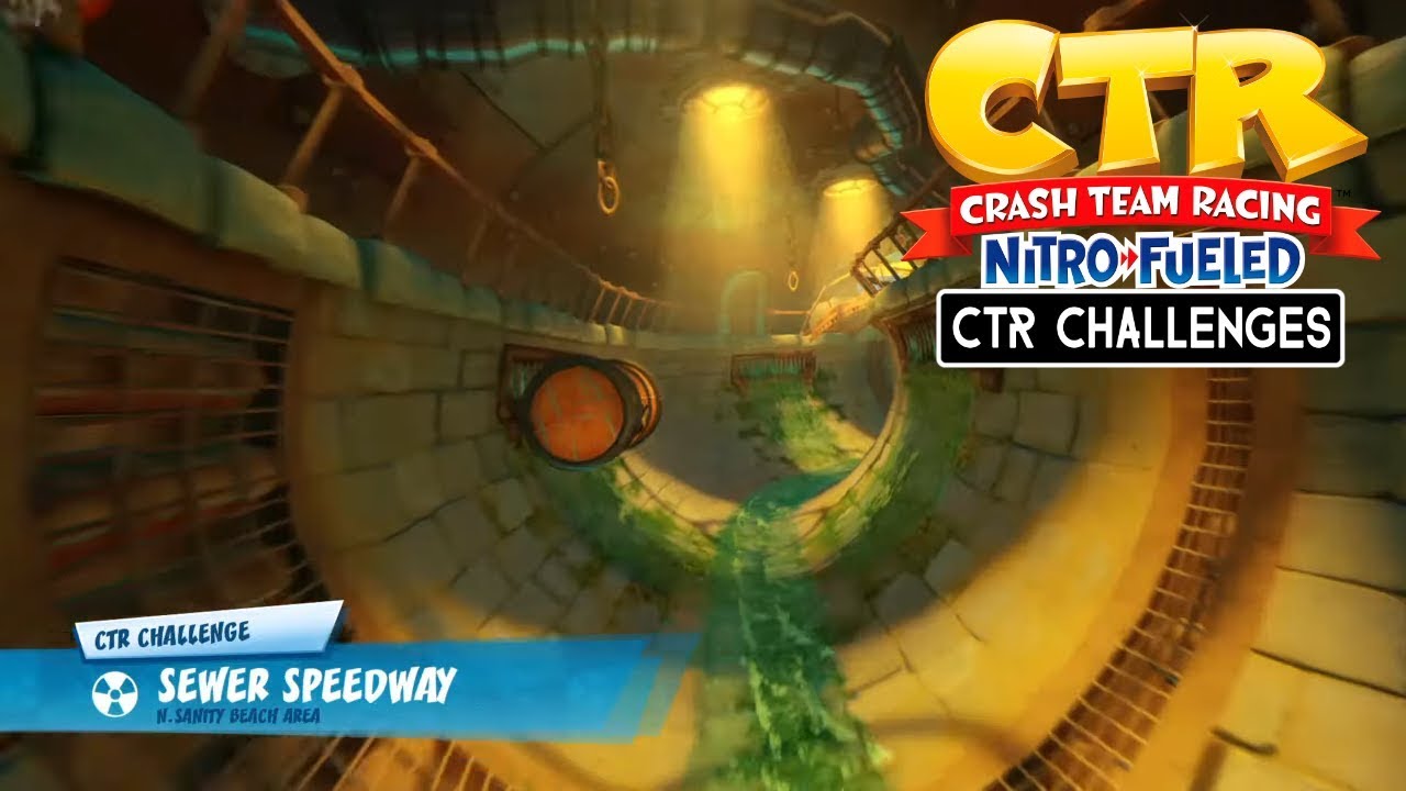 Sewer Speedway | CTR Nitro-Fueled Race Tracks (Levels) | Crash Team Racing