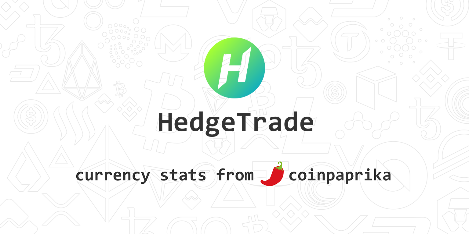 HedgeTrade HEDG to Tether USD Exchange / Buy & Sell Bitcoin / HitBTC