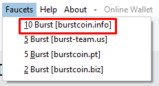 Burstcoin Faucet – Claim free Burst inside this video – I Mine Blocks