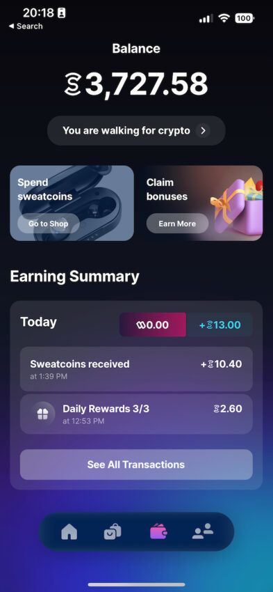 Sweatcoin review: The latest fitness tech tested