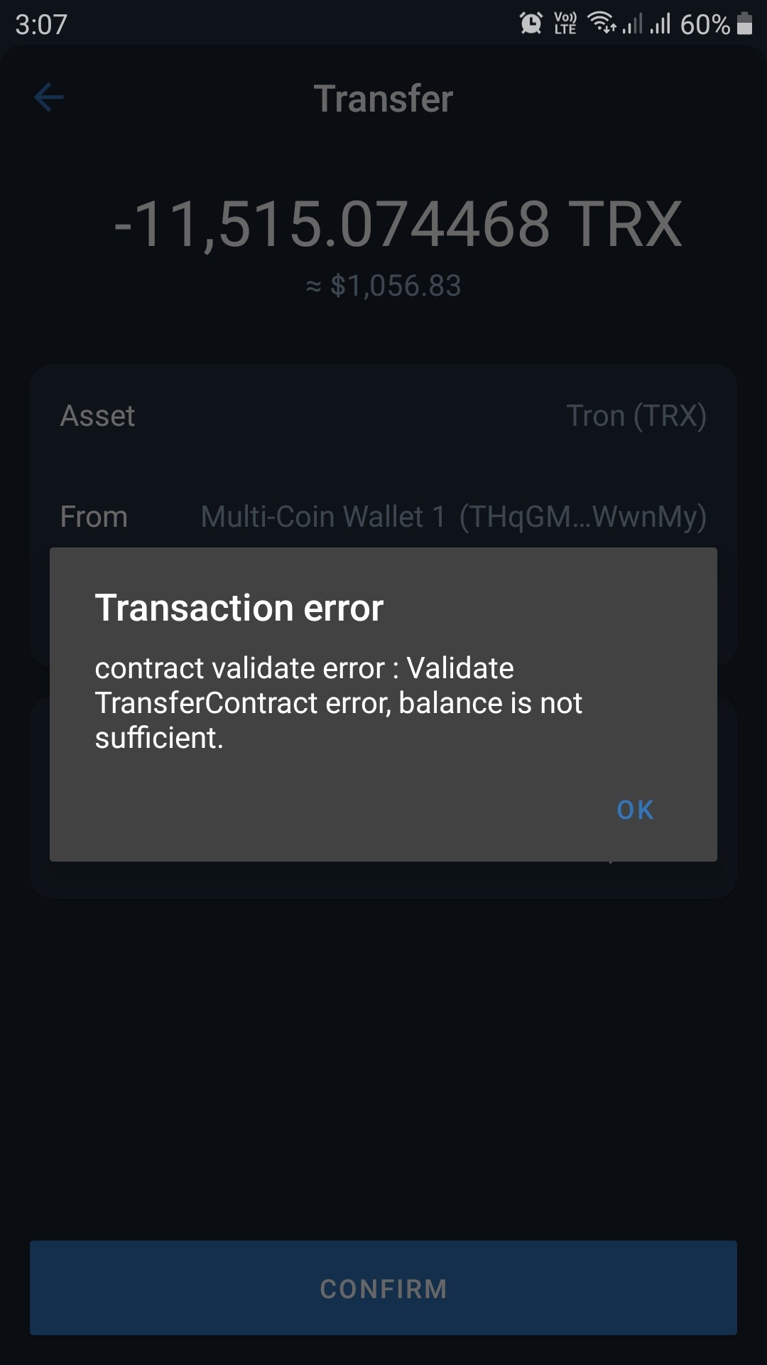 Tron Wallet Checker