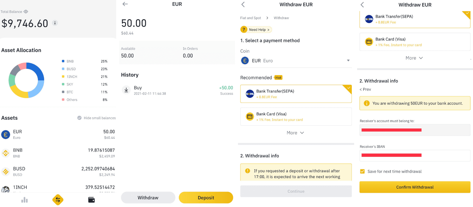 Check How to Convert Bitcoin to Cash on Binance P2P in 