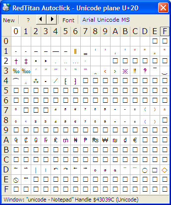 Currency Symbols – Test for Unicode support in Web browsers