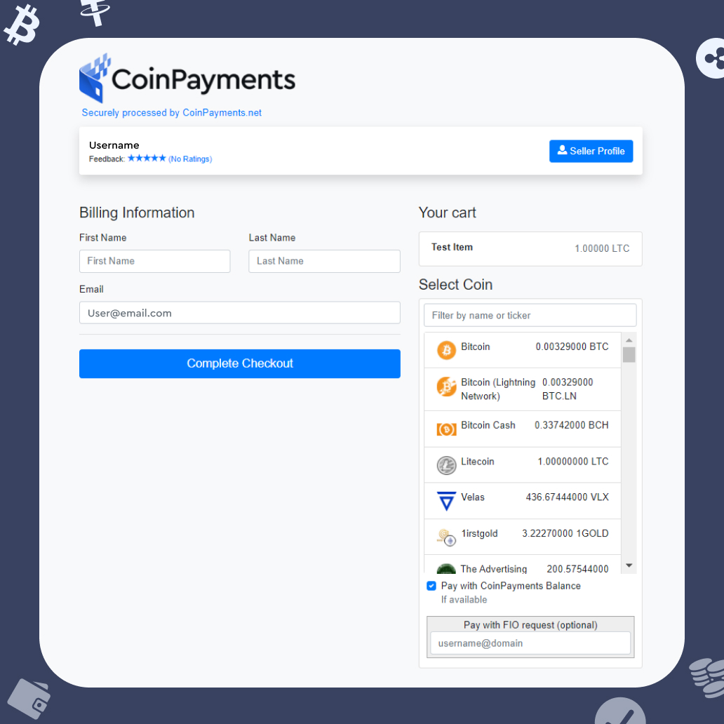 Modules | CoinPayments - IgnitionDeck Documentation