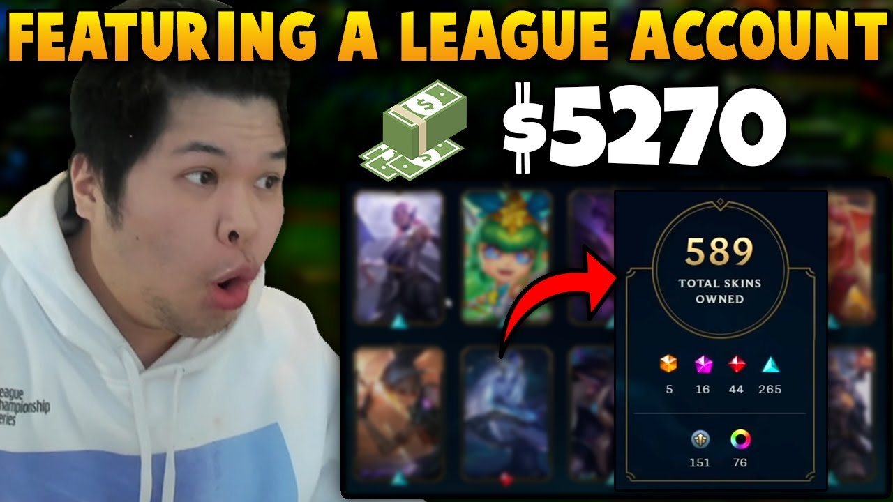 How much is your League of Legends account worth?