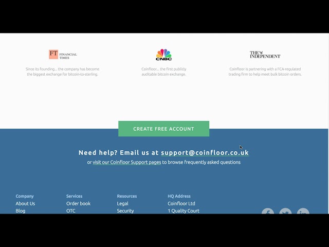 Coinfloor - Buy Bitcoin Worldwide