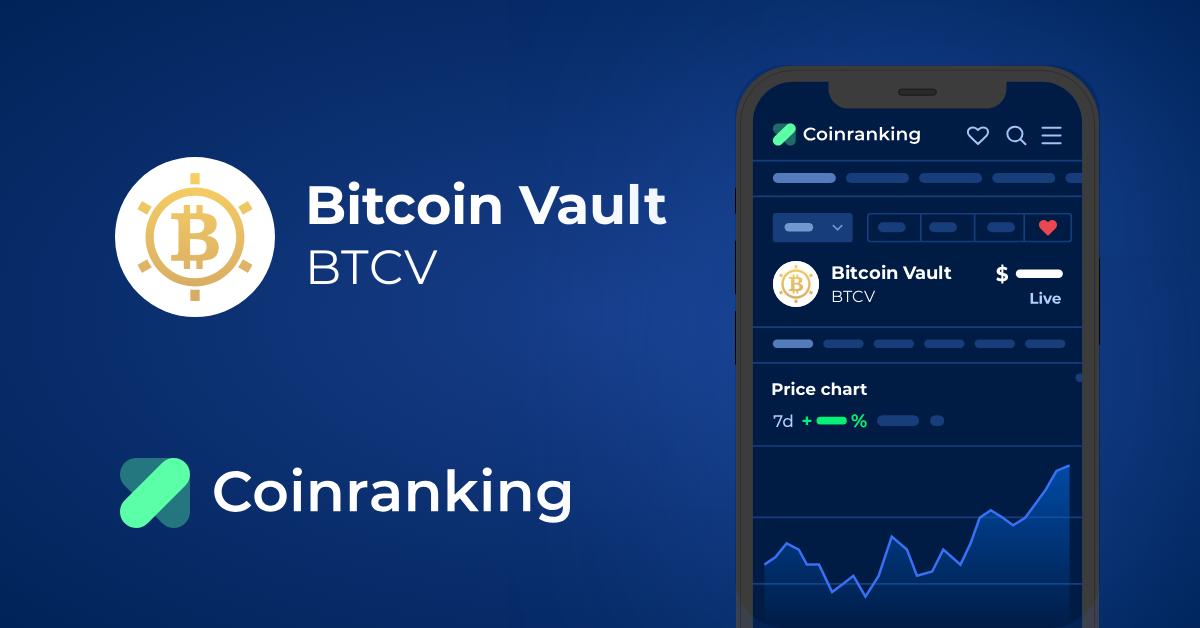 Bitcoin Vault (BTCV) to Surinam dollar (SRD) price live chart, calculator online, converter