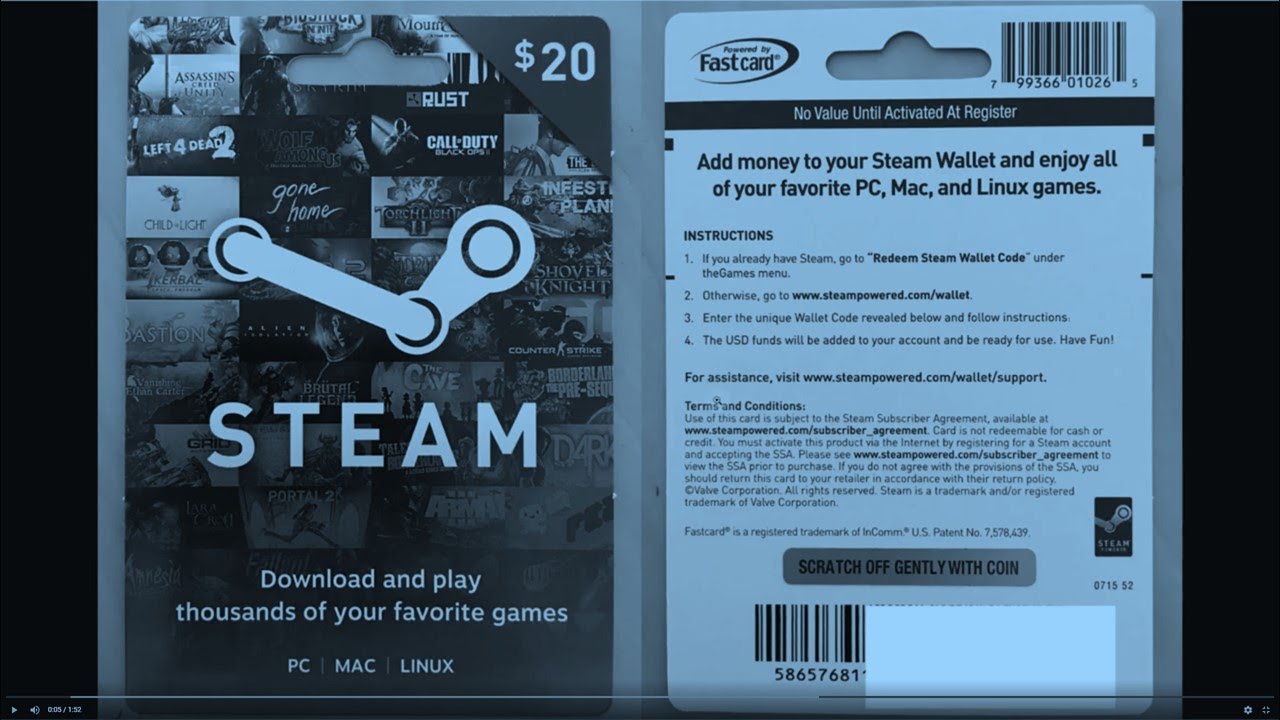 How to redeem a Steam gift card code to add funds to your Steam Wallet, or download a specific game