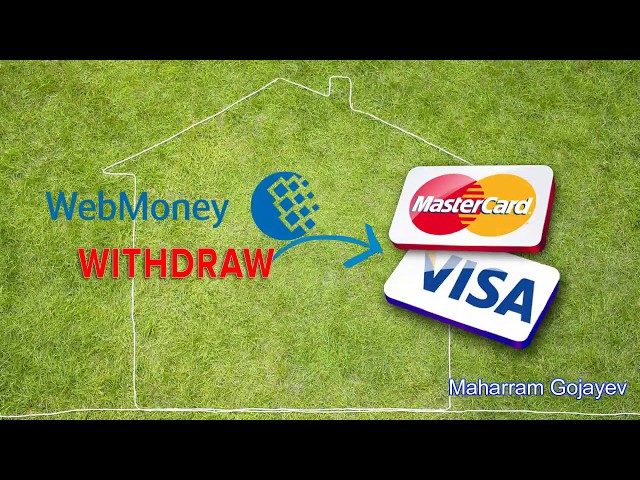 VISA or MASTERCARD cards topup in USD or EUR - WebMoney Wiki