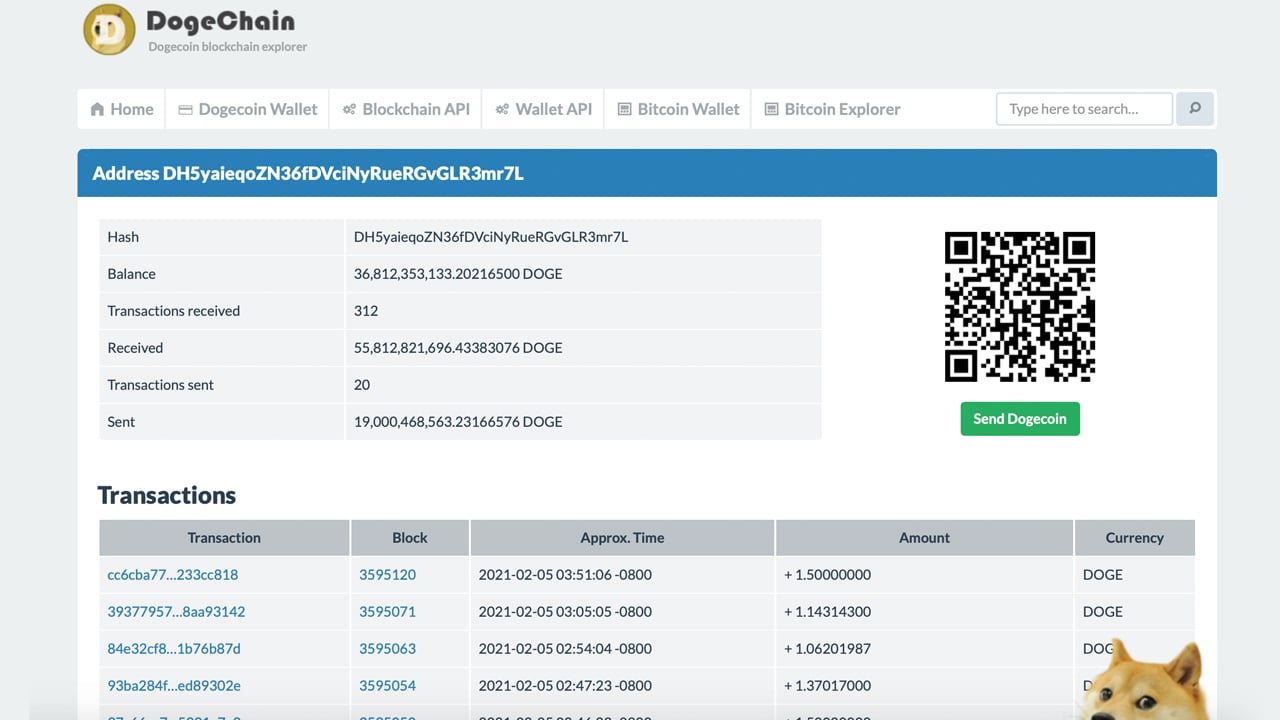 DOGE deposit & withdrawal | NiceHash