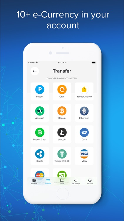 PAYEER | Bitcoin, Tether, Ethereum, Litecoin, Dash, Ripple, Bitcoin Cash.