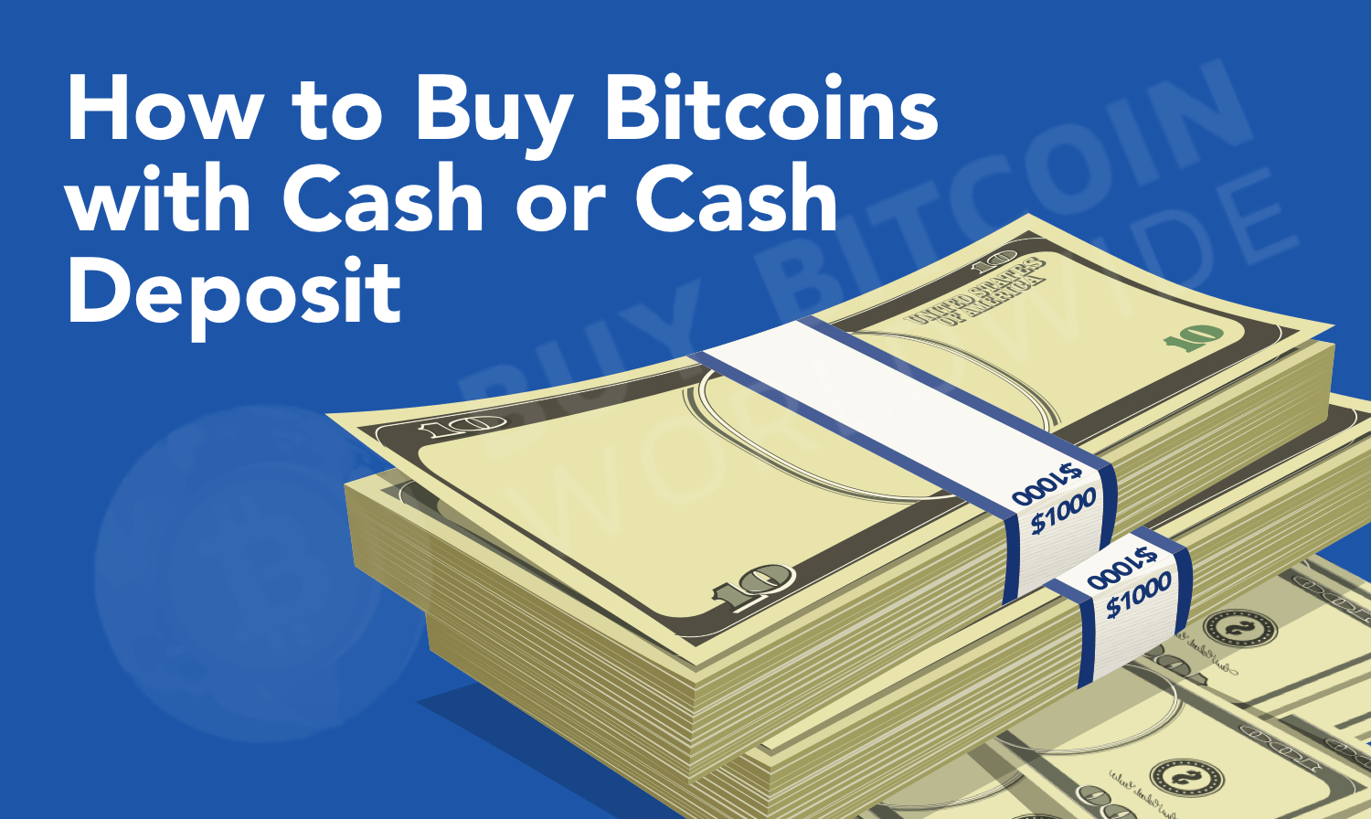 Buy Bitcoin with Cash in person