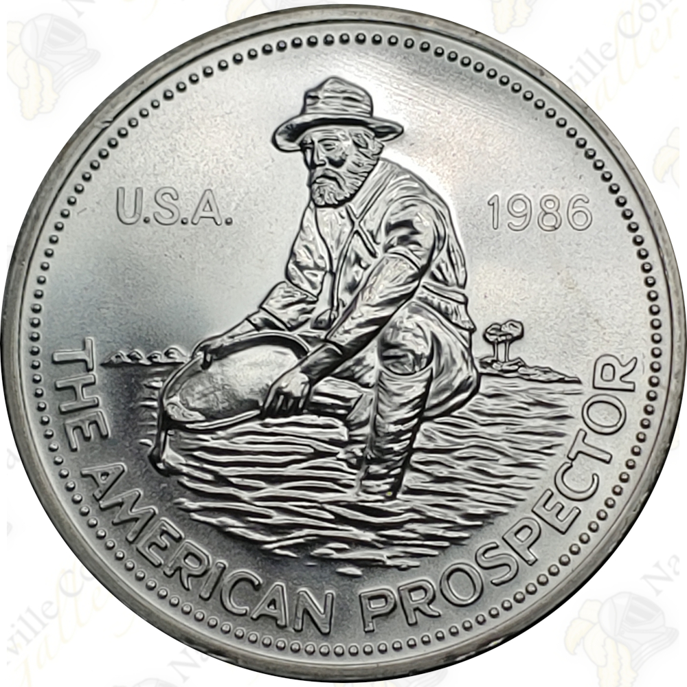 1oz Prospector Silver Round | Bullion & Diamond Co. - The Bullion Bank