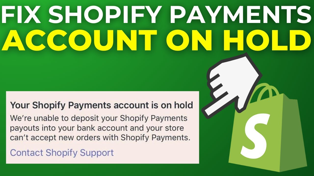 Shopify Payment Hold - Shopify Community