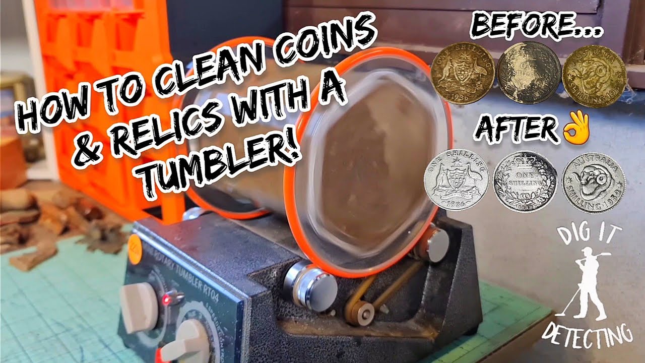 Great new formula for cleaning clad in my tumblerhowever | Friendly Metal Detecting Forum