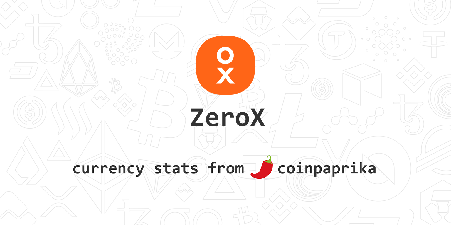 ZeroX price today, ZEROX to USD live price, marketcap and chart | CoinMarketCap