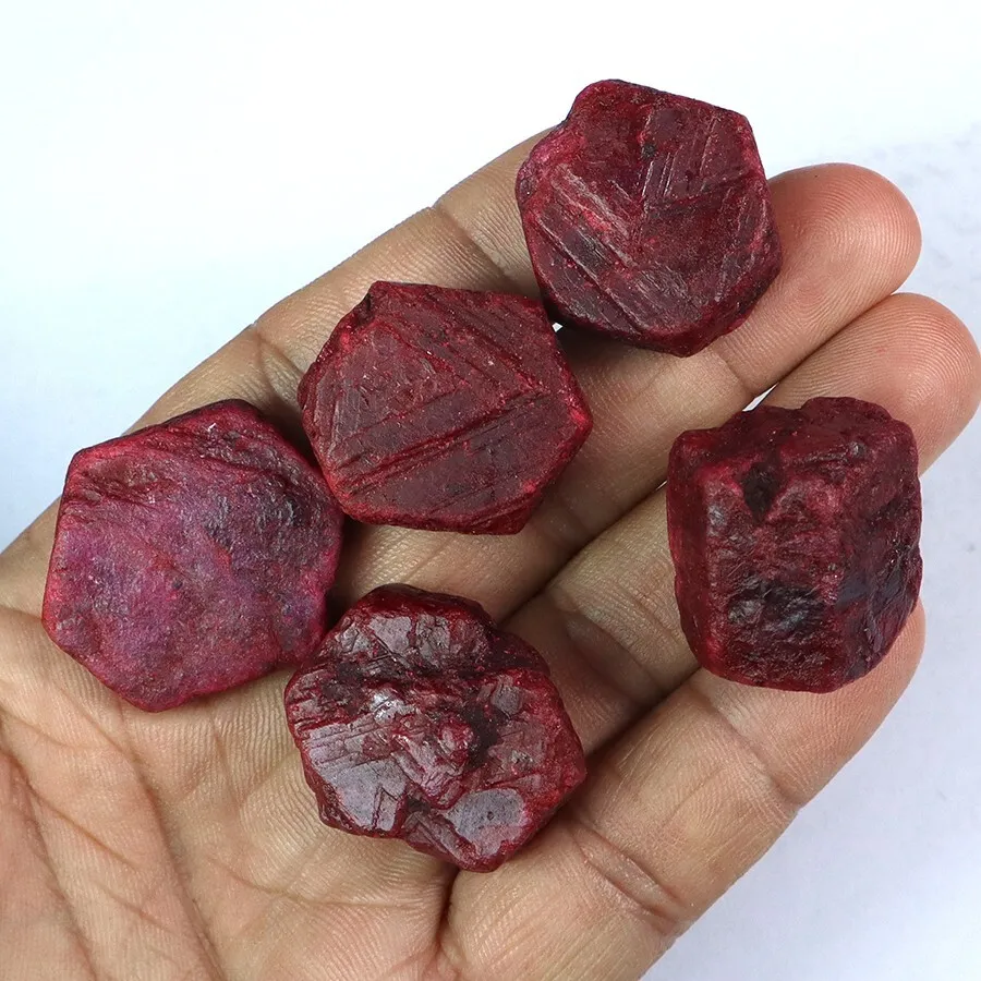 GEMHUB Rough Red Ruby Gemstone Ct Natural Raw Nigeria | Ubuy