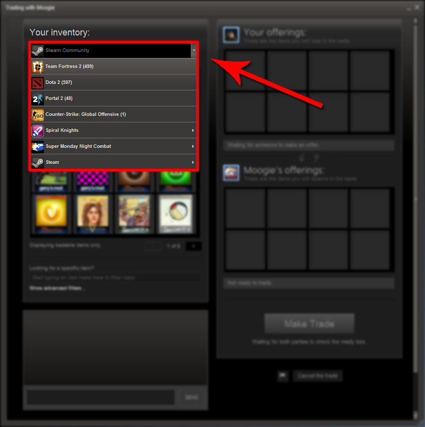 How to Trade on Steam With Anyone on Your Friends List