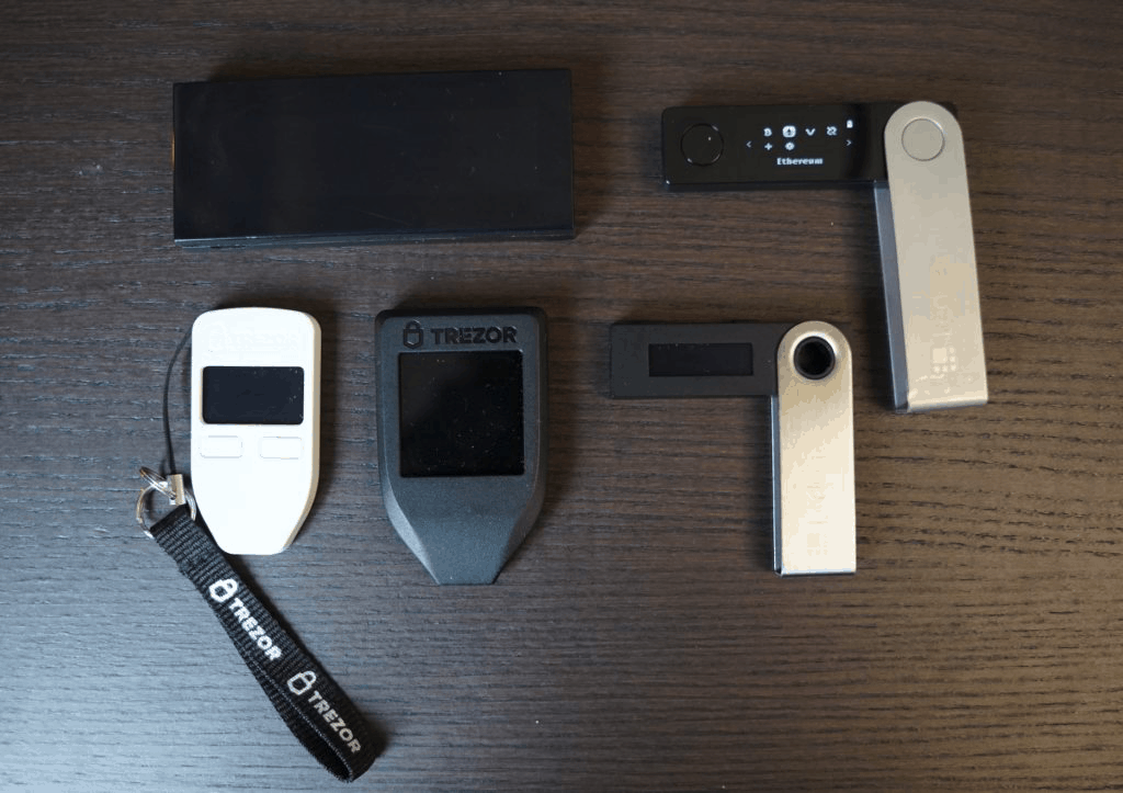 Ledger Nano S and Trezor Hardware Bag with Lock for Cryptocurrency Col