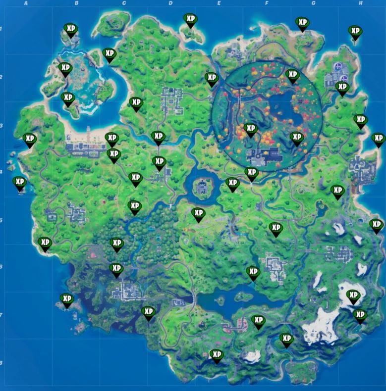 Fortnite Season 5: Where to Find All the XP Coins in Week 7 - EssentiallySports