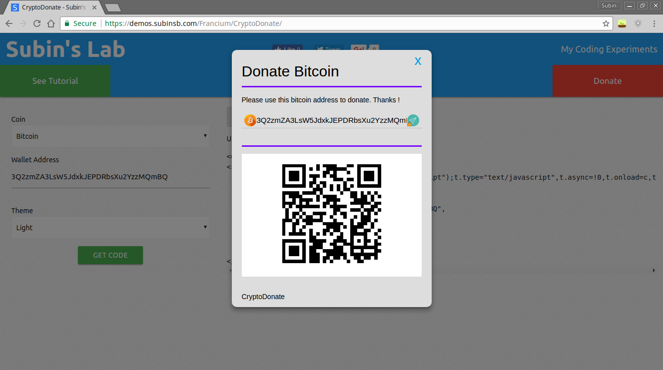 How to Accept Cryptocurrency from a Donation Box in WordPress - GreenGeeks