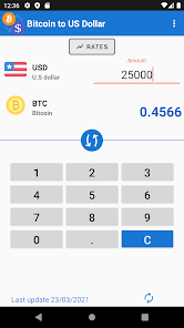 BTC (Bitcoin) - USD (United States Dollar) Exchange calculator | Convert Price | cointime.fun