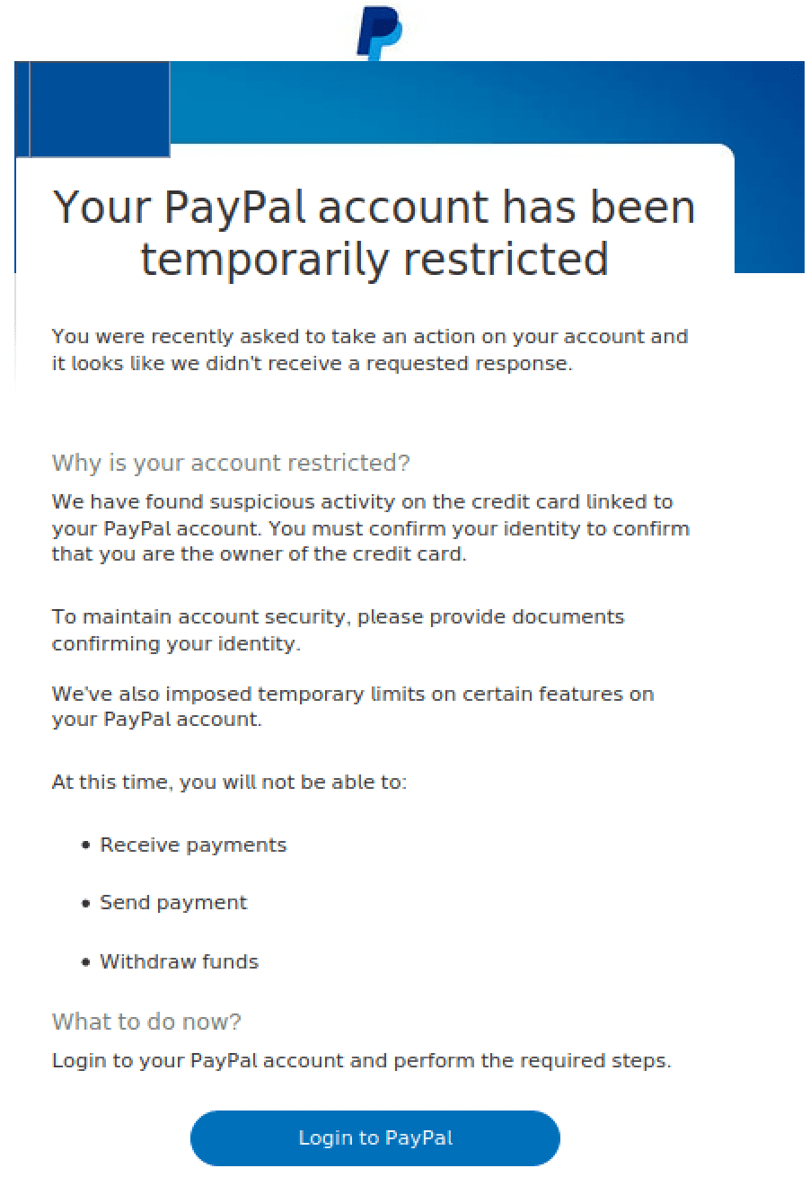 PayPal Account: Limitations & Restrictions | PayPal UK