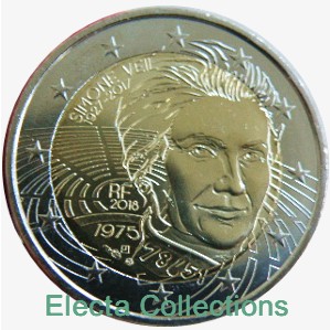 2 Euro - Simone Veil, Euro () - France - Coin - 