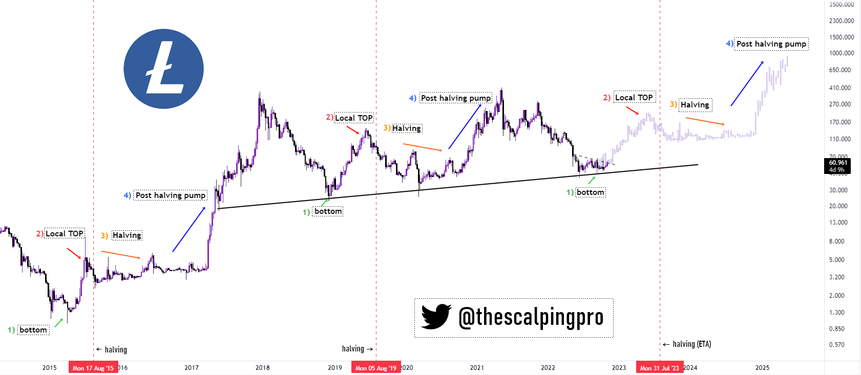 The Next Litecoin Halving In Explained !!