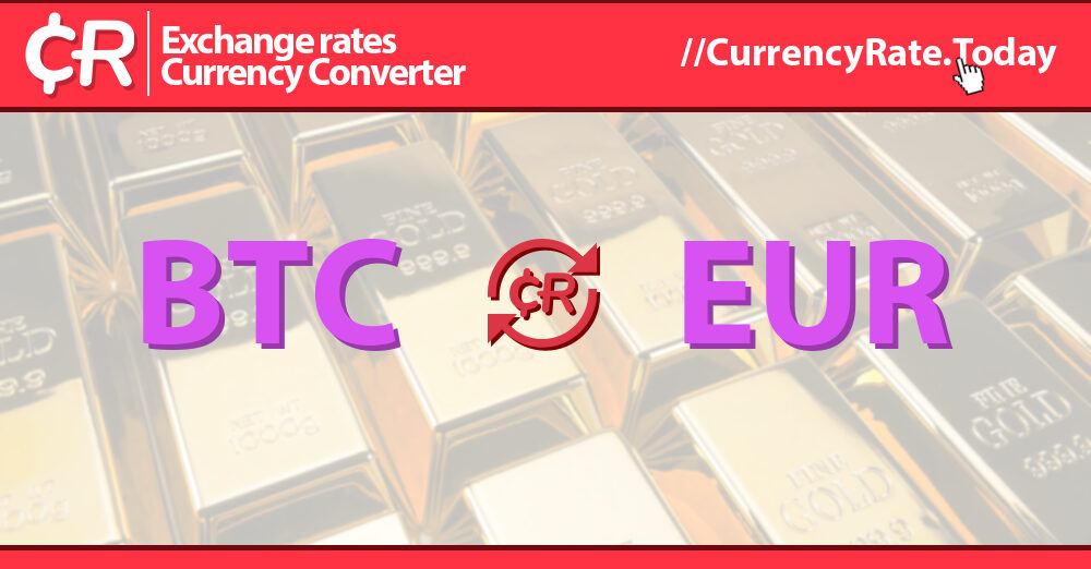 How much is bitcoins btc (BTC) to € (EUR) according to the foreign exchange rate for today