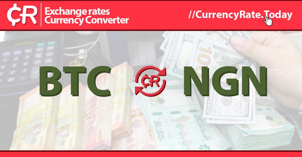 Convert Bitcoins to Nigerian Nairas | BTC To NGN Exchange Rate