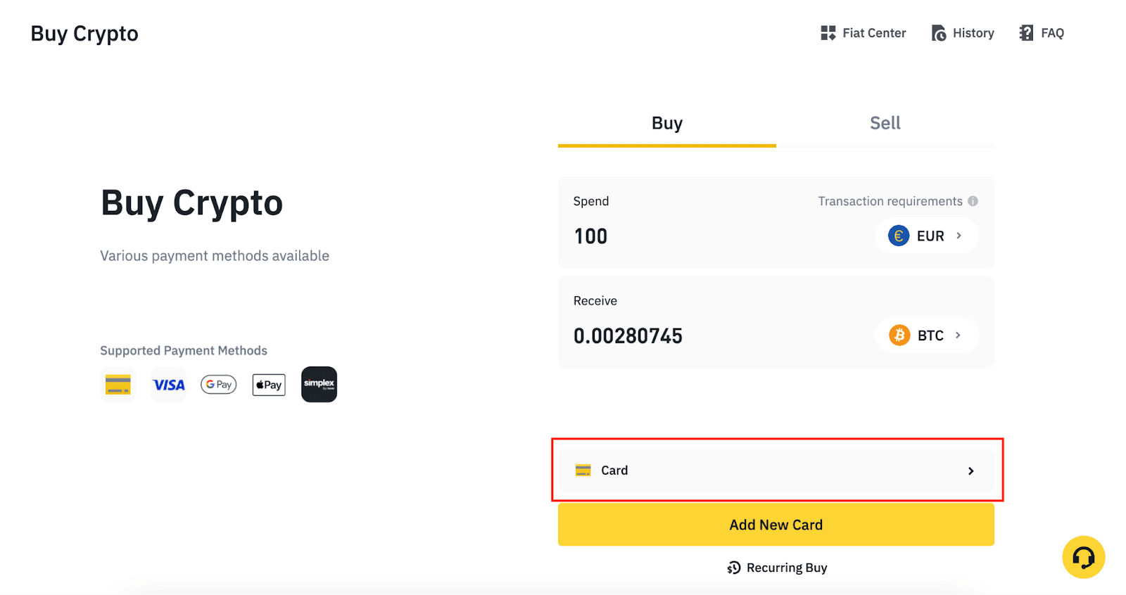 The Complete Guide to Buy Crypto with Credit Cards on Binance