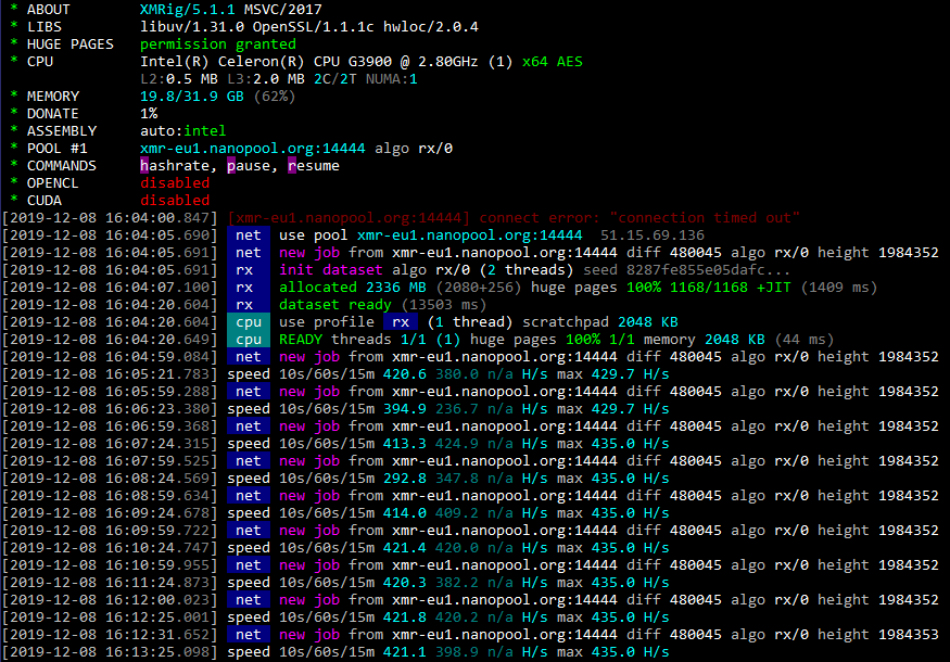 RagerX, a New Faster Mining Software for RandomX With Own Dedicated Pool | Bitcoin Insider