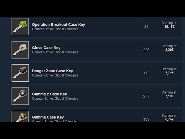 How CS:GO Case Keys Work After the Update? - Skinwallet | CS:GO