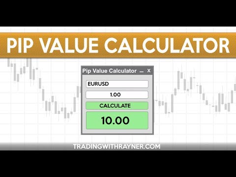 Pip Value Calculator (for MT4)