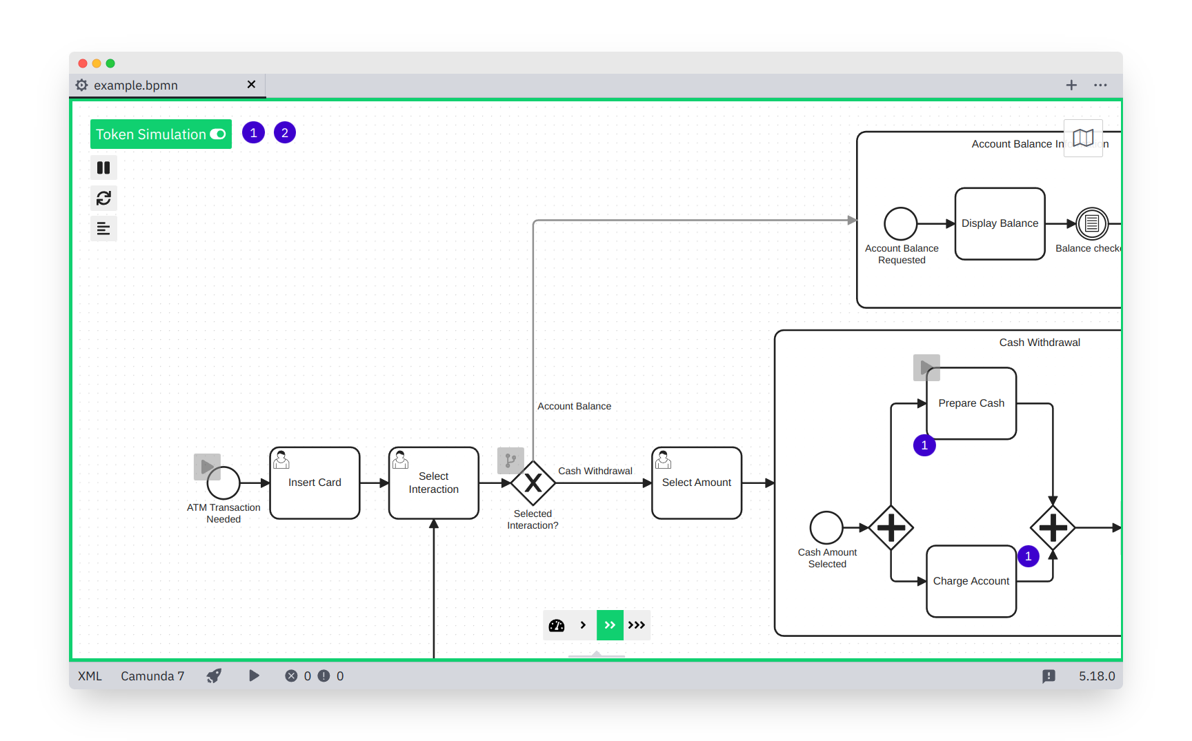 GitHub - bpmn-io/bpmn-js-token-simulation: A BPMN specification compliant token simulator.