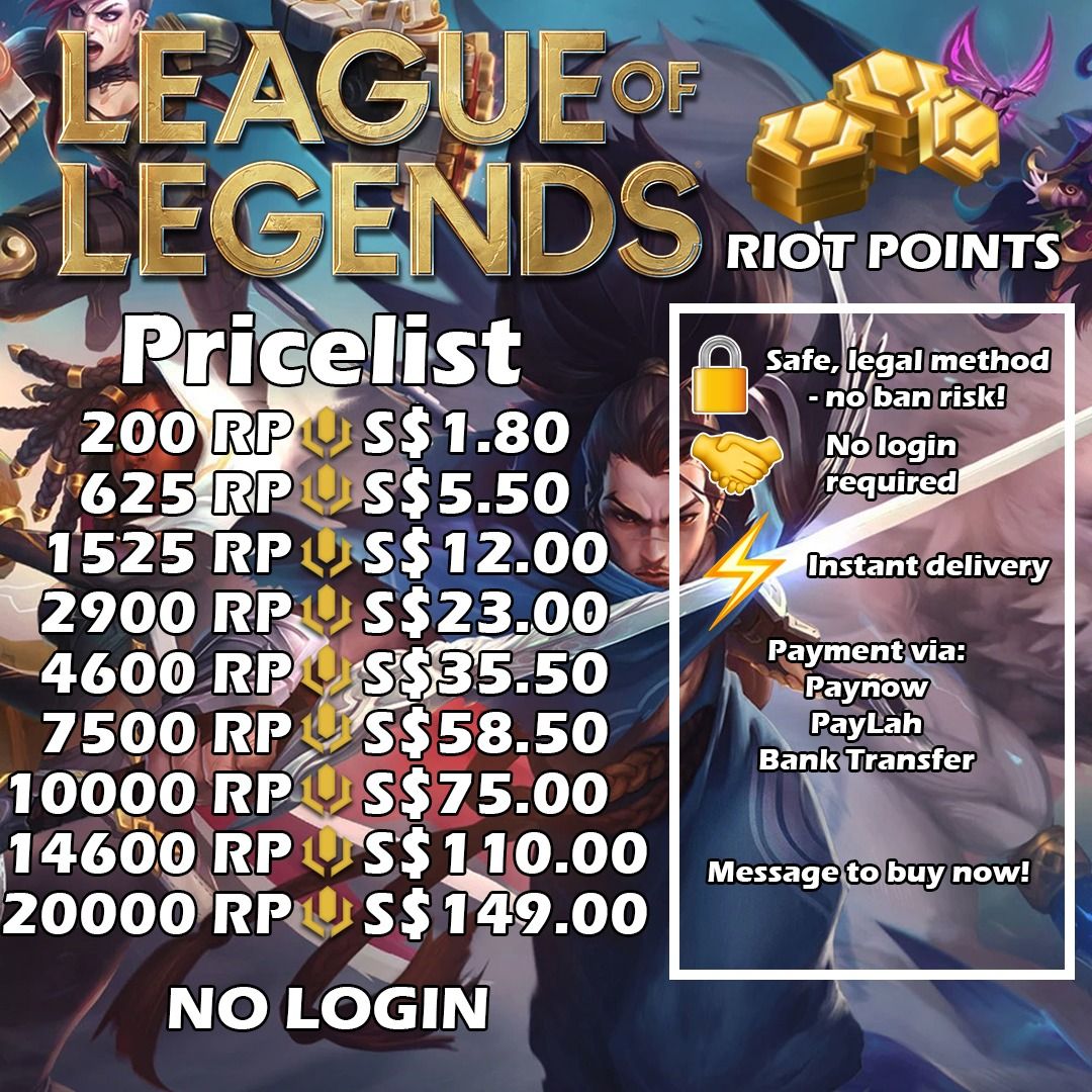 League of Legends | TURGAME | Buy a League of Legends