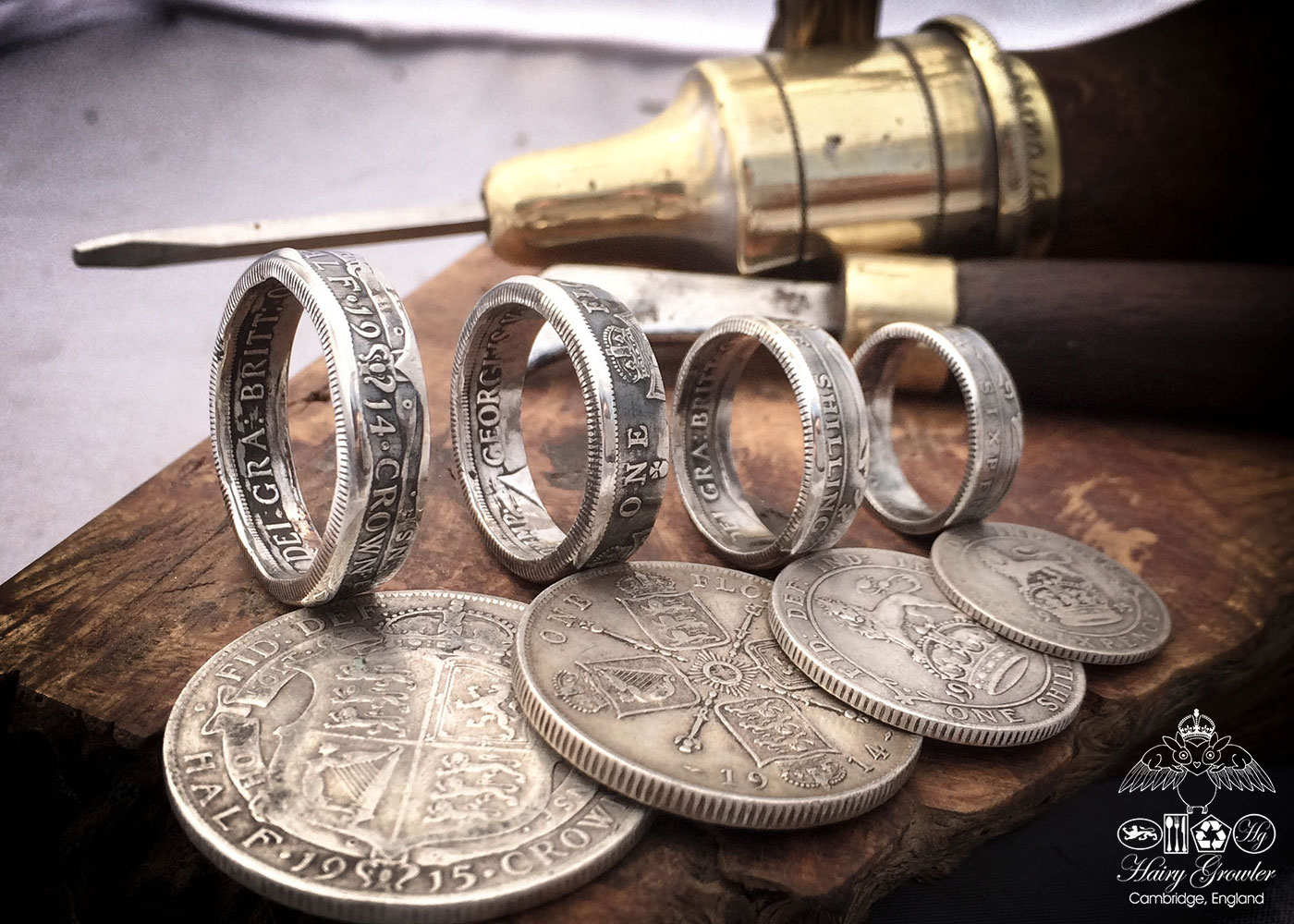 Mens Coin Rings | Mens Gold Coin Rings | Miltons Diamonds