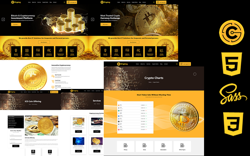 20 Best Bitcoin & Cryptocurrency Website Templates & Themes - Super Dev Resources