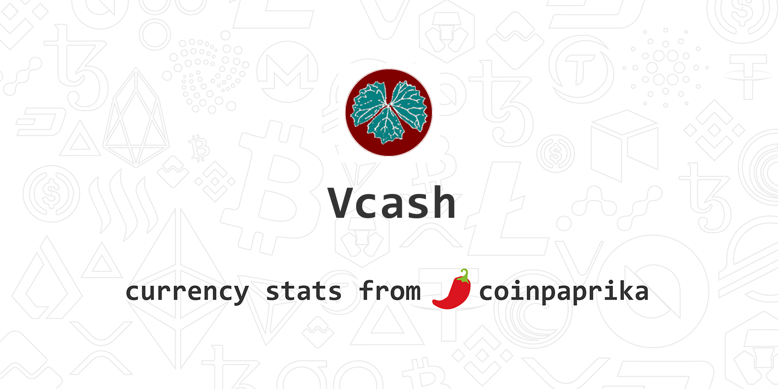 Vcash Price Today - XVC to US dollar Live - Crypto | Coinranking