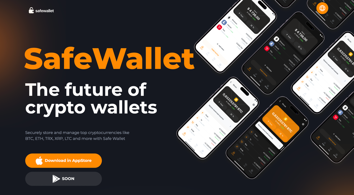 SafeWallet - Safe and Secure Crypto Wallet